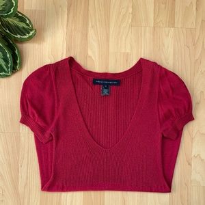 French Connection Cashmere & angora sweater S